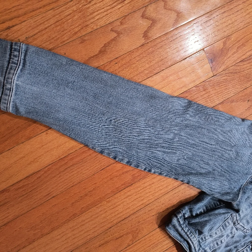 Wet Seal Cropped Denim Blue Jean Jacket, Women's Size Medium - Picture 4 of 16